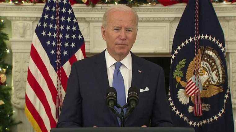 Joe Biden has spoken out to push Americans for vaccination