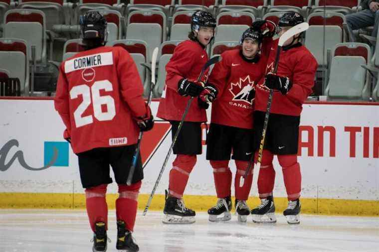 Junior Team Canada |  The selection camp ends