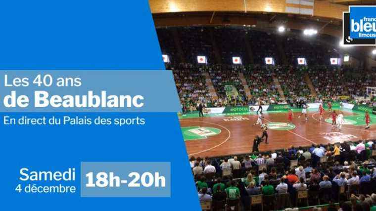 LIVE – Limoges CSP: France Bleu Limousin celebrates 40 years of the Beaublanc Sports Palace