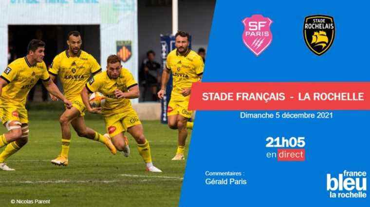 LIVE – Top 14: follow Stade Français / La Rochelle on France Bleu La Rochelle