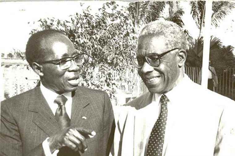 Leopold Sédar Senghor, companion of Césaire, died twenty years ago