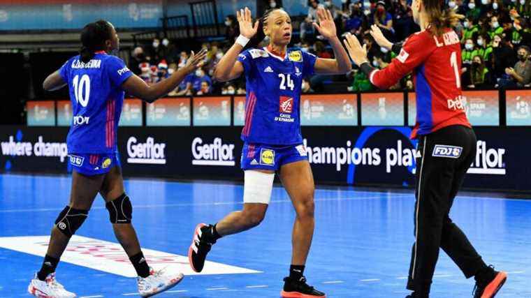 Les Bleues easily win for their entry into the World Handball Championship