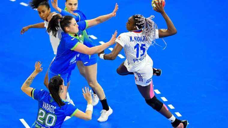 Les Bleues have a second success, easily dominating Slovenia