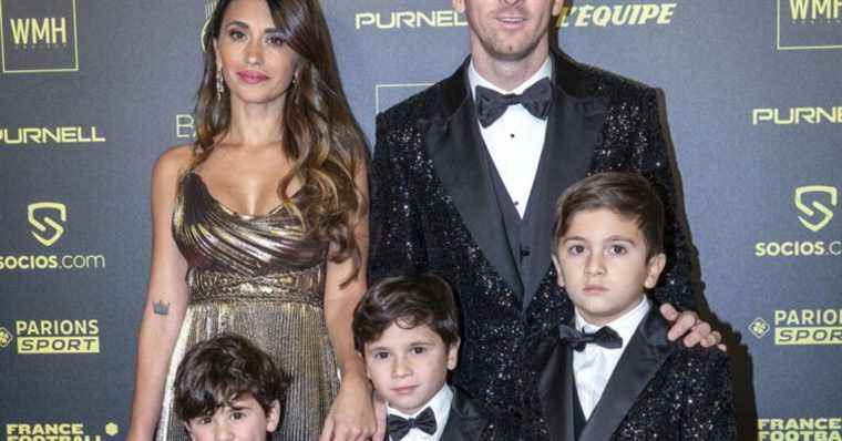 Lionel Messi does not know what to do with his Golden Balls: his son has found the solution!