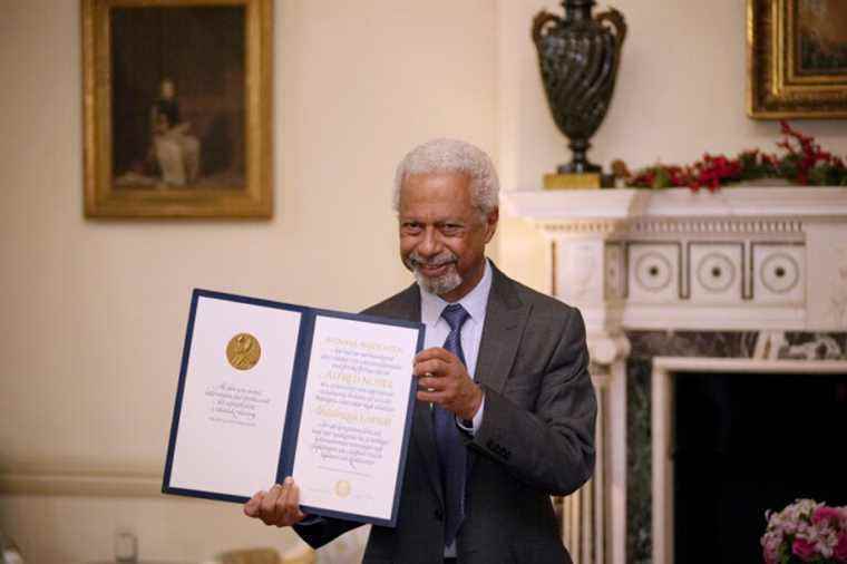 London |  Abdulrazak Gurnah receives his Nobel Prize for Literature