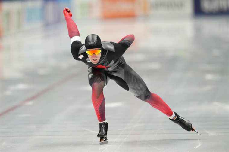 Long Track Speed ​​Skating |  Antoine Gélinas-Beaulieu secures his place at the Beijing Games