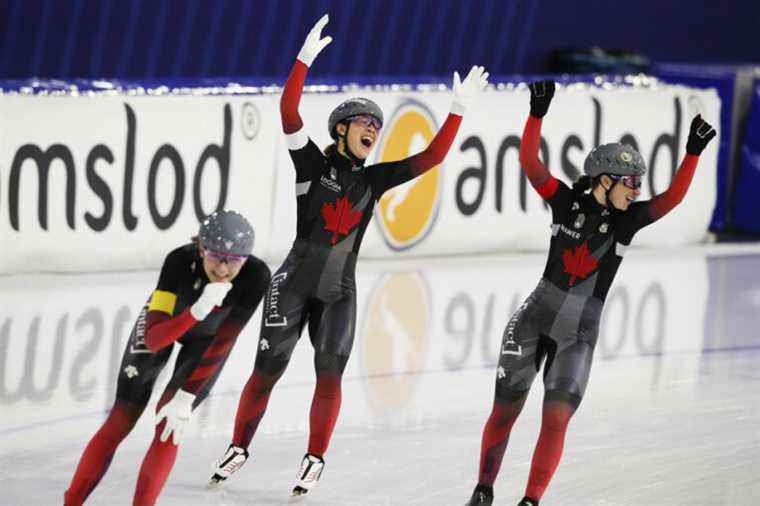 Long Track Speed ​​Skating |  Canadian women win gold in Salt Lake City