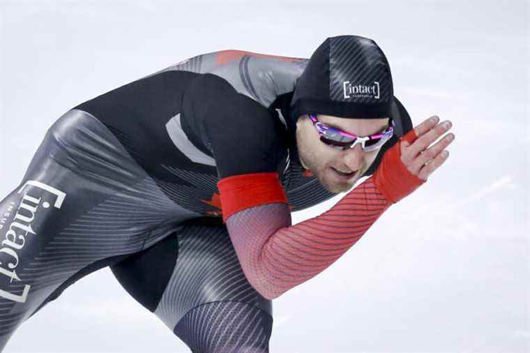 Long Track Speed ​​Skating |  Laurent Dubreuil gets another medal in the 500 meters