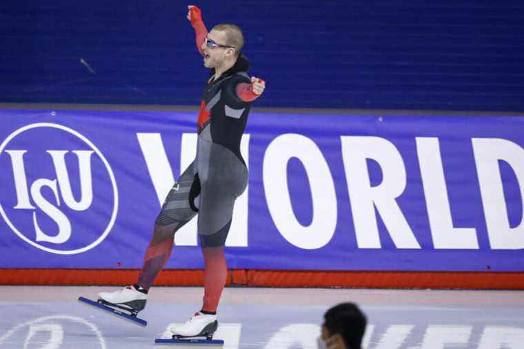 Long Track Speed ​​Skating |  Laurent Dubreuil is “on a cloud”