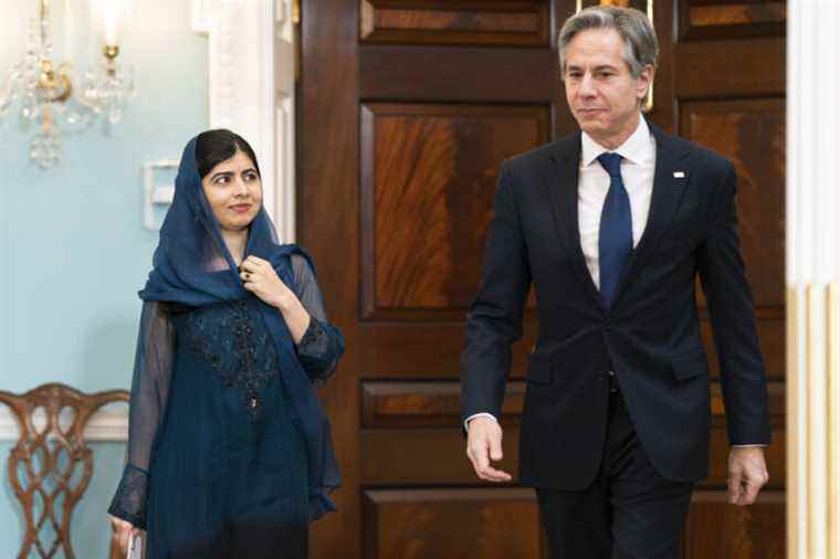 Malala Yousafzai advocates for the rights of Afghan women