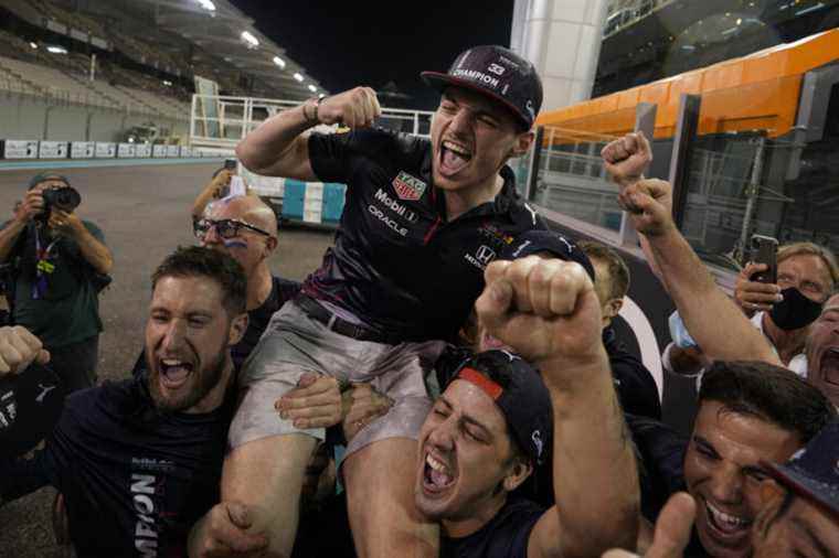 Max Verstappen celebrated until daybreak