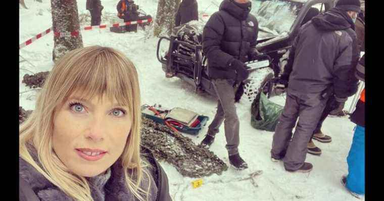 Mélanie Page and Hélène de Fougerolles stuck in the middle of the night: mishap in freezing cold