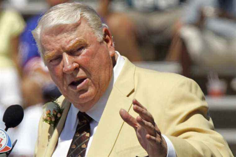 NFL |  John Madden is no more