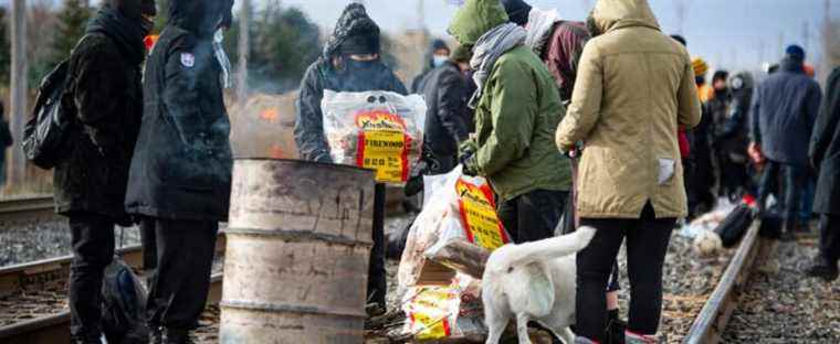 New rail blockage in Saint-Lambert