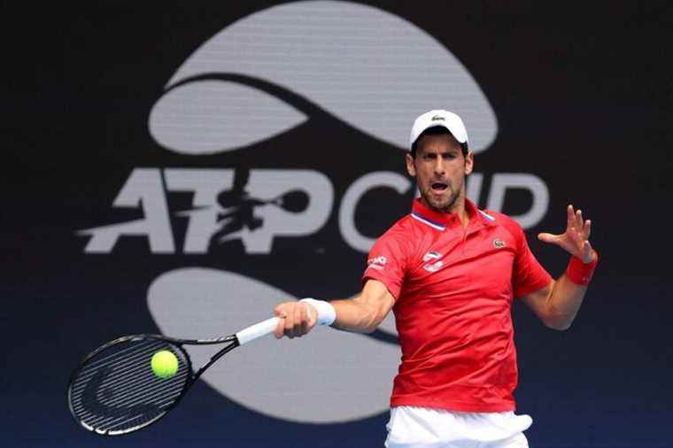 Novak Djokovic enters the ATP Cup