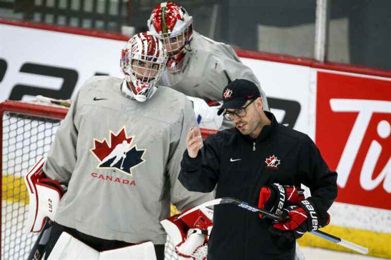 Olivier Michaud helps Junior Team Canada