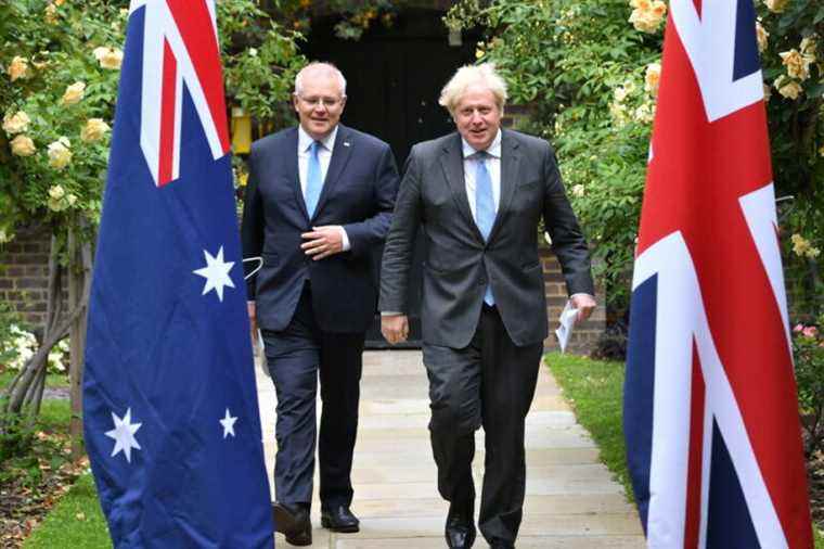 Post-Brexit |  Signing of the free trade agreement between Australia and the United Kingdom