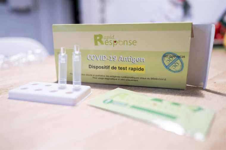 Quebec persists and signs |  Rapid tests “more efficient” in symptomatic patients