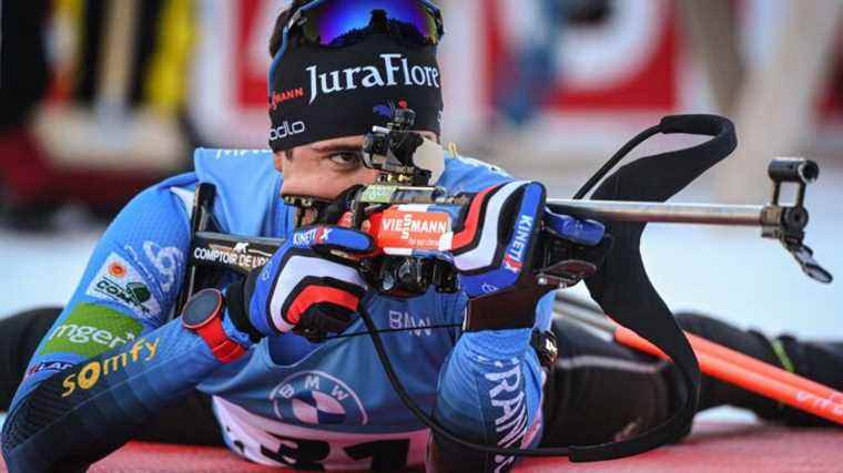 Quentin Fillon-Maillet wins the pursuit in Le Grand-Bornand