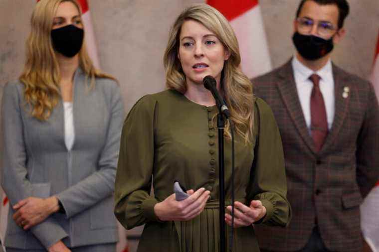 Release of the two Michael |  More strings to tie, says Mélanie Joly