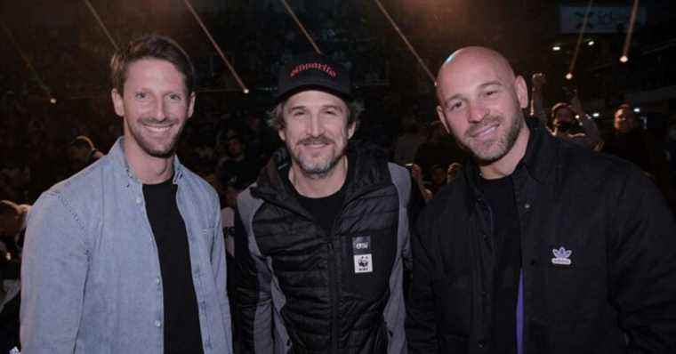 Romain Grosjean, Guillaume Canet, Franck Gastambide: the stars in shape for an MMA gala