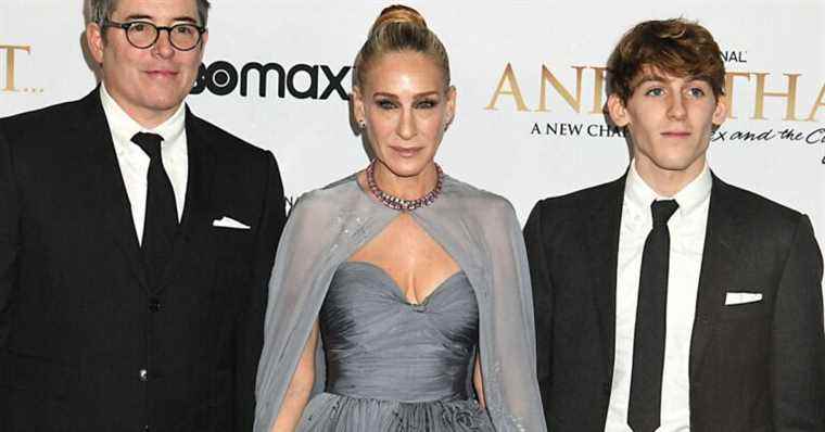 Sarah Jessica Parker as a family for the sequel to “Sex and The City”: her charming son James has grown up!