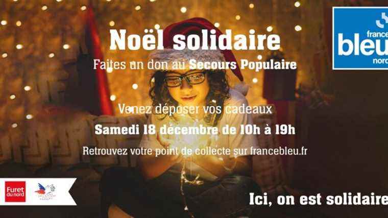 Saturday, December 18, offer a toy or a gift for Secours Populaire