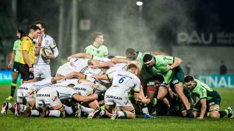 Section Paloise wins 28-0 against Saracens … on a green carpet