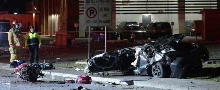 Serious accident in Pointe-Claire, a vehicle falls again from the same viaduct