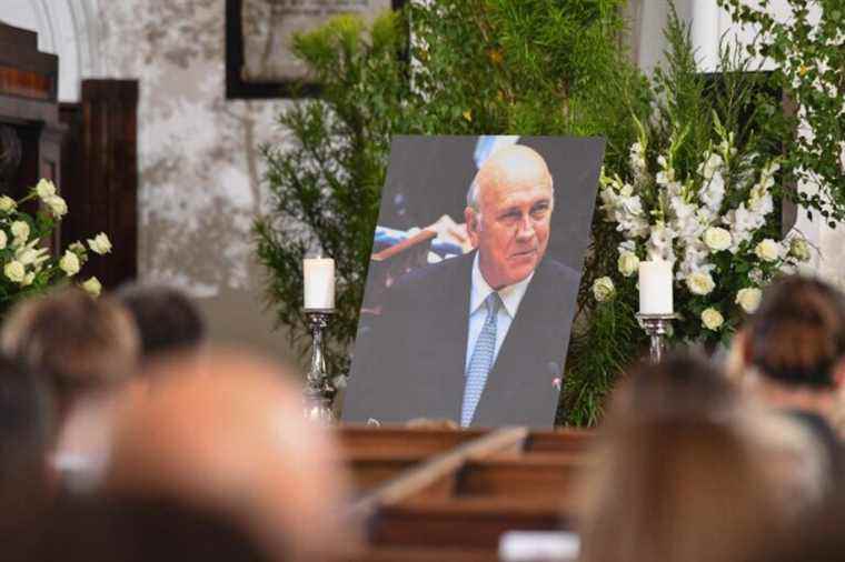 South Africa pays tribute to ex-President Frederik de Klerk