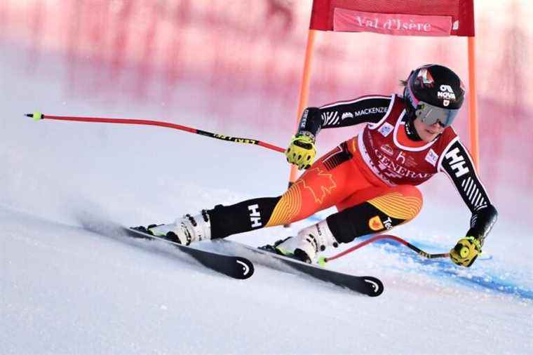 Super-G |  A step back for Marie-Michèle Gagnon before the break