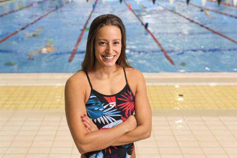 Swimming |  “Right now, I’m having fun,” says Katerine Savard