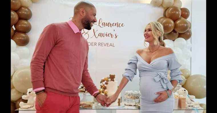 Tatiana Laurence pregnant with Xavier: a pregnancy marked by infidelity and disease