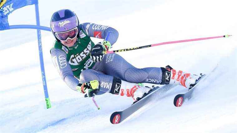 Tessa Worley wins the Lienz giant