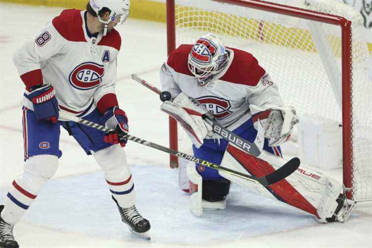 The Canadian |  Montembeault and McNiven, last survivors in front of the net