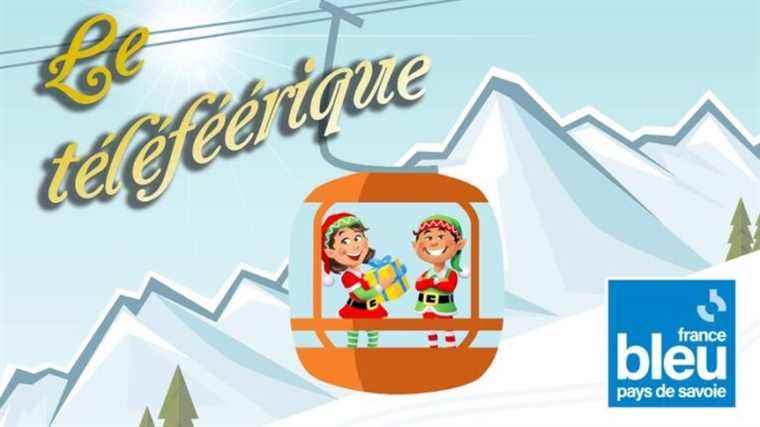 The cable car, the Christmas game of France Bleu Pays de Savoie