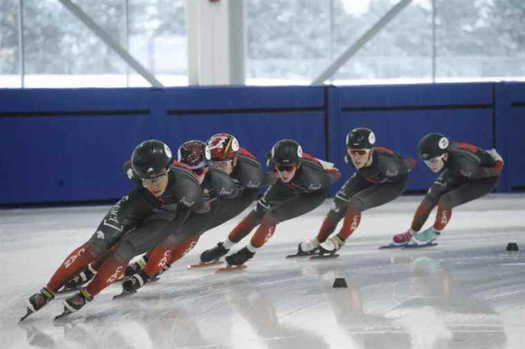 The elite of short track speed skating stops in Quebec