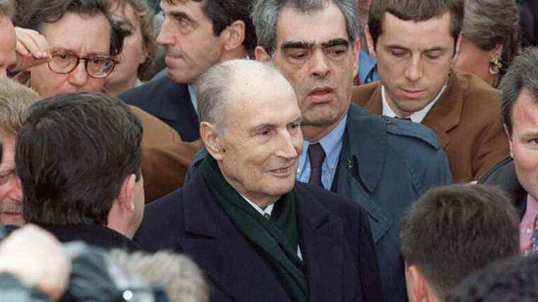 The last wishes of the presidents.  François Mitterrand, December 31, 1994