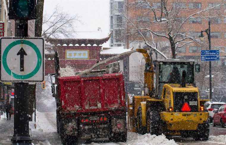 The majority of snow removal trucks in Montreal have protections for pedestrians and cyclists