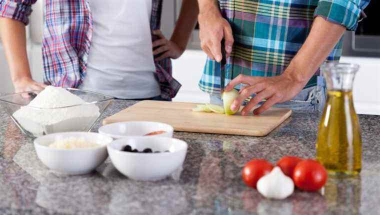 Holiday products in the kitchen