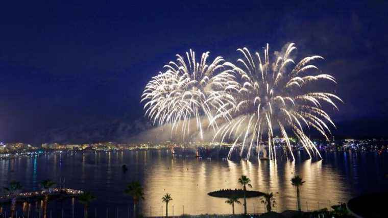 The prefecture of the Alpes-Maritimes bans the fireworks display in Cannes