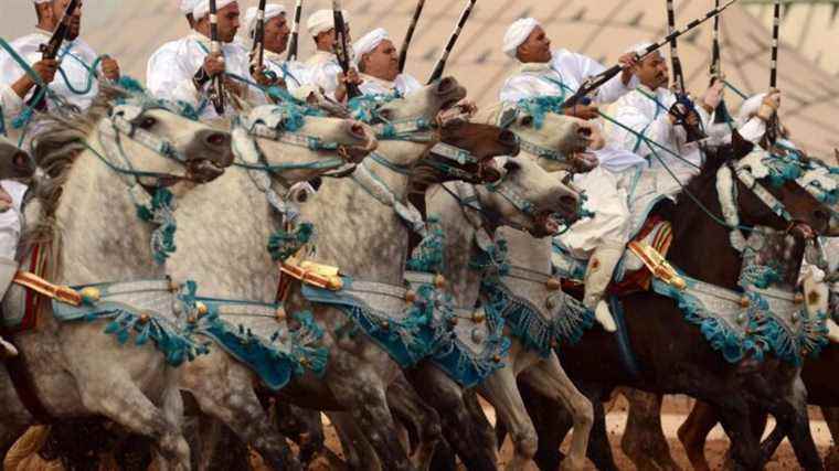 The “tbourida”, the Moroccan equestrian art, enters the intangible heritage of Unesco at a gallop