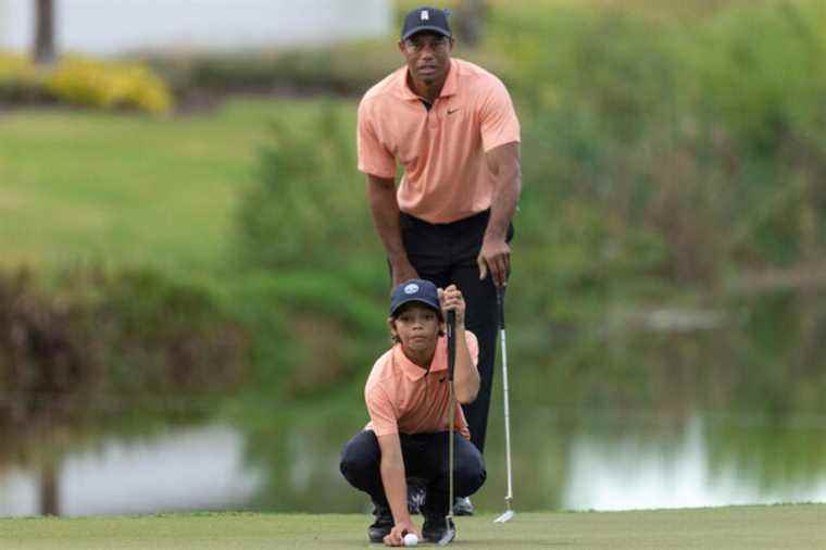 Tiger Woods is doing better, but still has a way to go