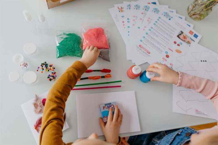 Turnkey crafts for the little ones