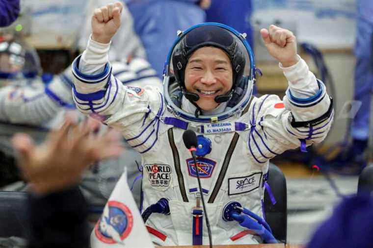 Two Japanese tourists return to Earth after 12 days on the ISS