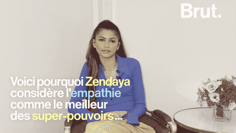 VIDEO.  Empathy, a real superpower according to Zendaya