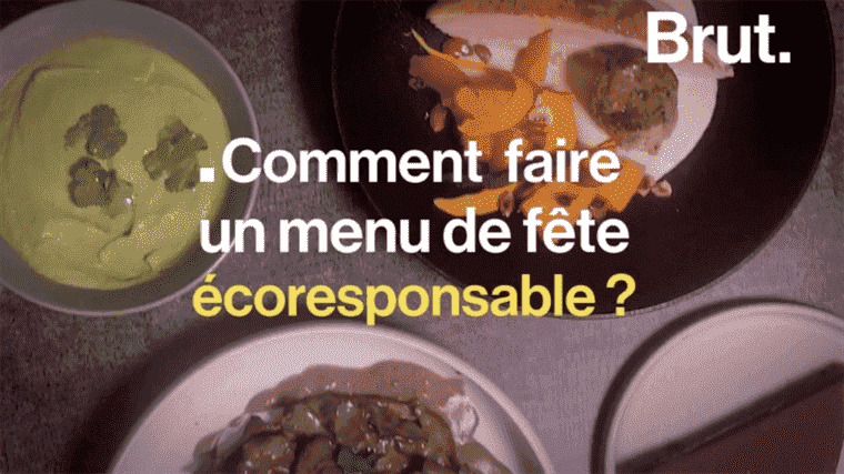 VIDEO.  The eco-responsible party menu offered by the Écotable community