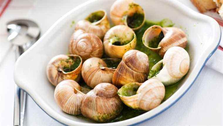 We cook the snails