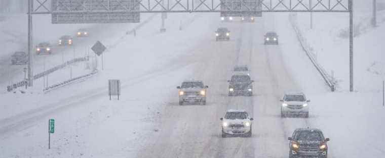 Winter storm over eastern Quebec, up to 40 cm of snow