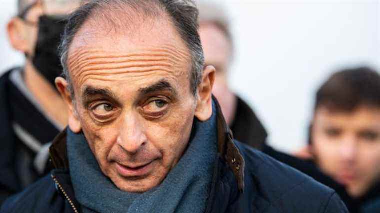 “You are not one of my sympathizers”, declares Eric Zemmour to far-right activists who simulated shootings on Emmanuel Macron and LFI elected officials